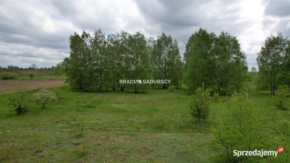 Działka na sprzedaż 2700 metrów Mników szambo małopolskie