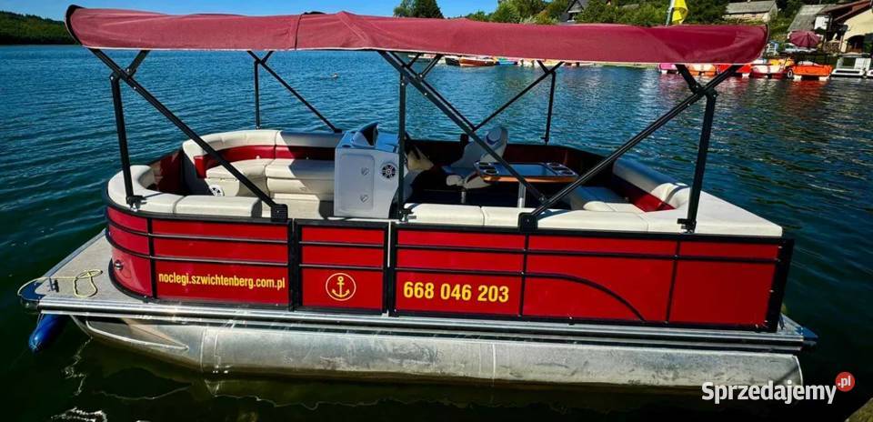Łódź katamaran łódka motorowaelektryczna Ostrzyce