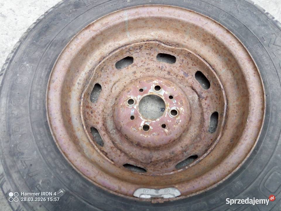 Fiat 125p stare koło felga Polonez FSO auto Przemyśl