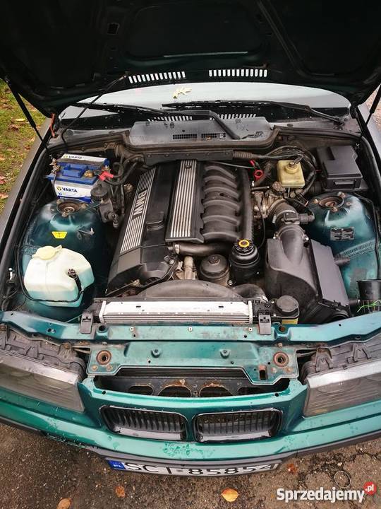 BMW e36 325i coupe kubełki szpera 100 zdrowa Seria 3 Jastrzębie-Zdrój