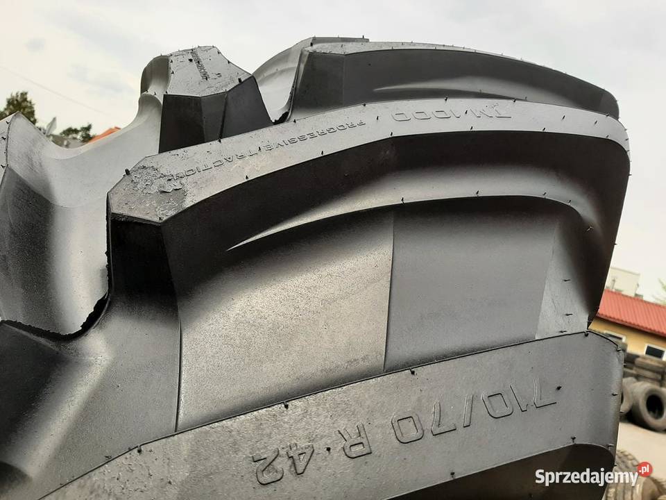 Opona używana rolnicza 71070R42 TRELLEBORG Zaścianki sprzedam