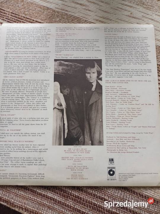 Płyta gramofonowa Sting Nothing Like The Sun rock