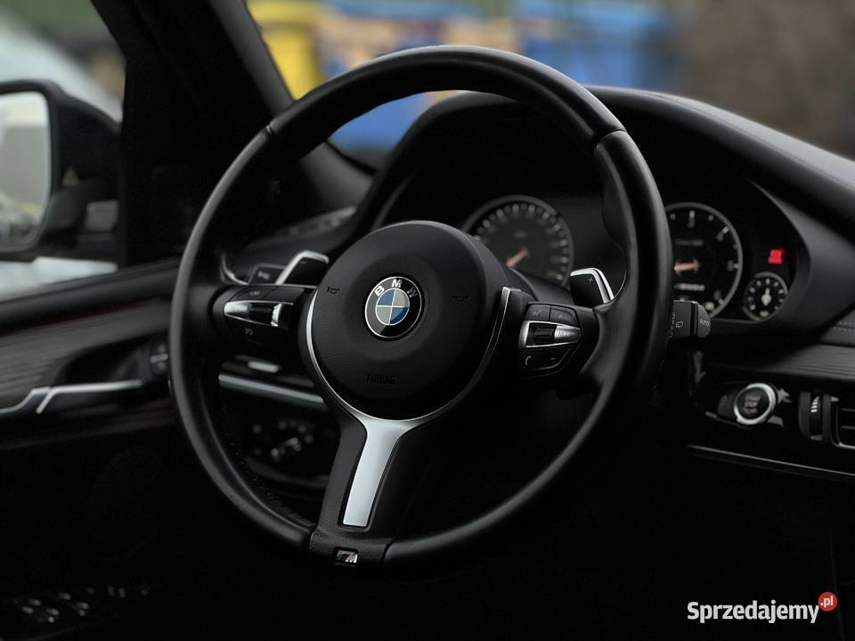 BMW X5 M 2016 skórzana tapicerka BMW mazowieckie Warszawa