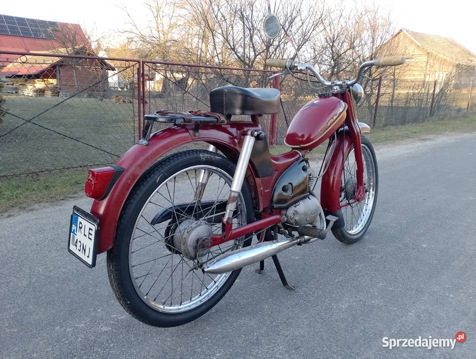 Komar 2350 z 1972r Zarejestrowany na białe 50cm3 Gwizdów