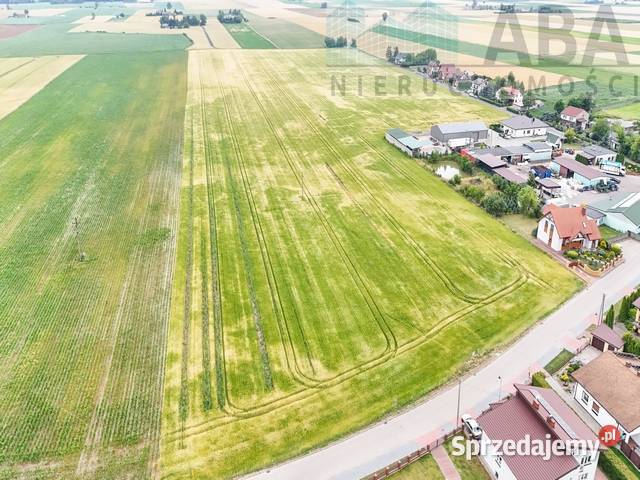 Działki budowlane Sadlnogm Wierzbinek Spokojna kanalizacja Sadlno