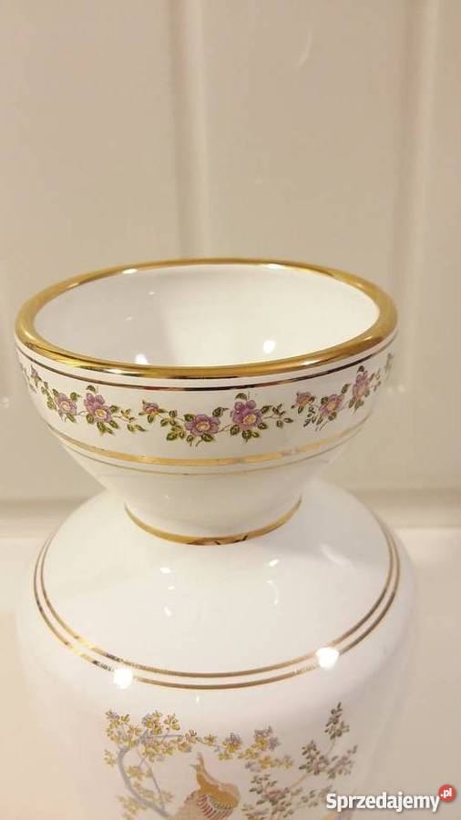 Neofitou Wazon Grecki Handmade 24 k złoto Porcelana i szkło Kętrzyn