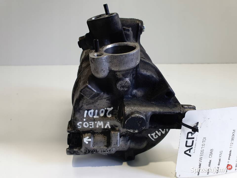 SPRĘŻARKA KLIMATYZACJI VW Eos 20 TDI pompa lubelskie Chełm sprzedam