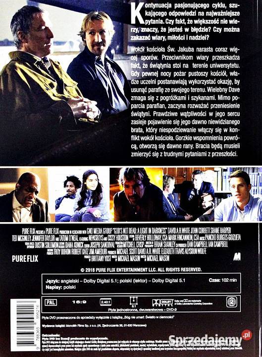 BÓG NIE UMARŁ ŚWIATŁO W CIEMNOŚCI DVD KS DVD Kalisz