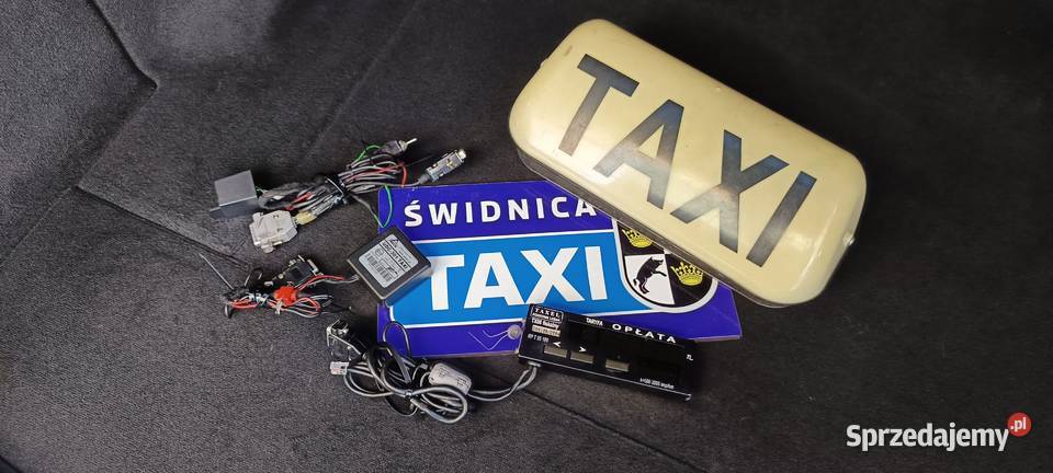 Zestaw TAXI na start kogut Taxometr moduł CAN Świdnica