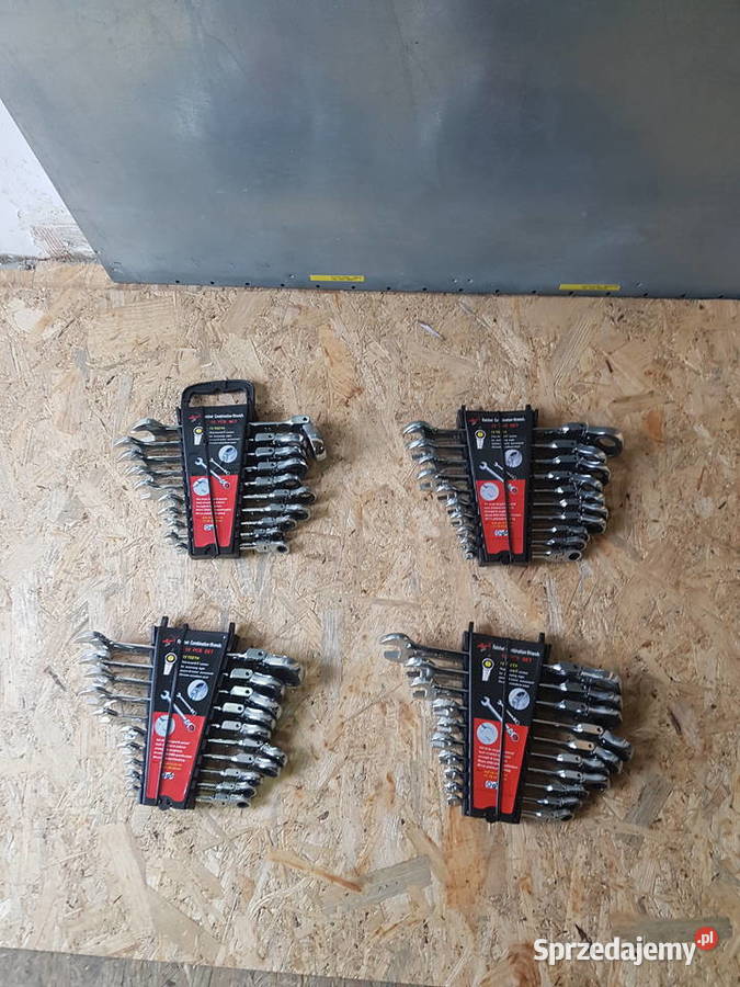 KLUCZE PŁASKO OCZKOWE Z GRZECHOTKĄ ŁAMANE 10 Głogowa