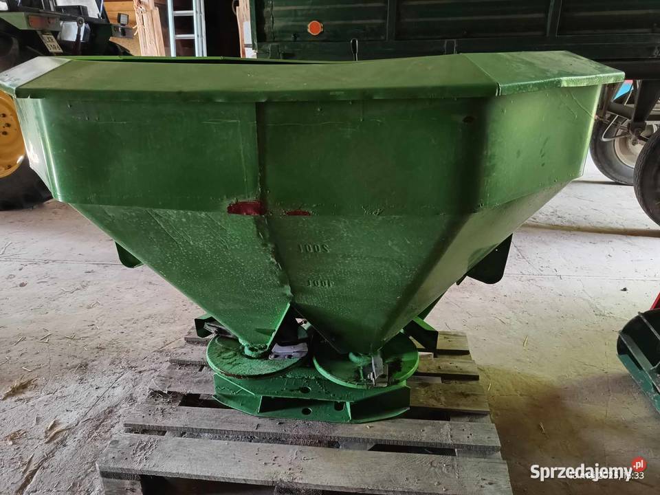 Rozsiewacz nawozu Amazone 600l lubelskie Sulów
