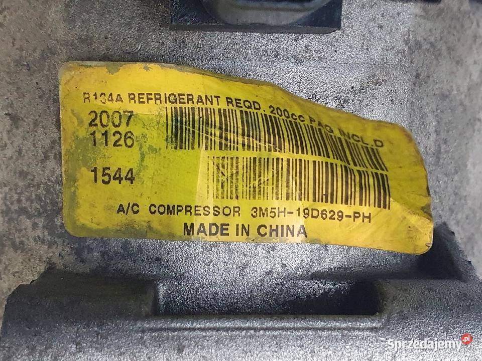 SPRĘŻARKA KLIMATYZACJI Ford C 16 16V osobowe