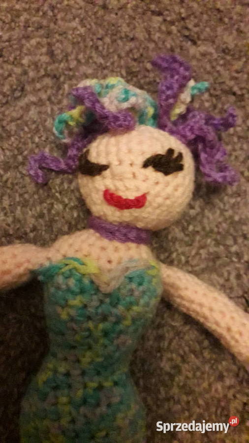 Syrenka lalka handmade 3 lata+ mazowieckie Warszawa sprzedam