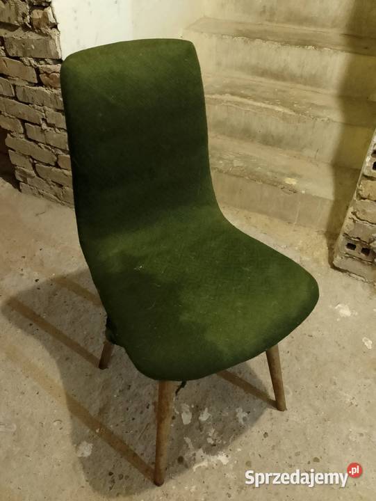 Krzesła PRL różne typy Kraków