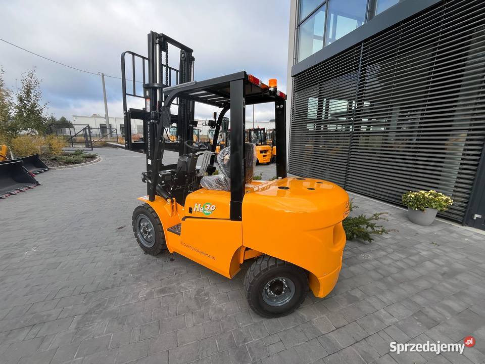 Elektryczny wózek widłowy 3T 33m Gunter Ciechanów