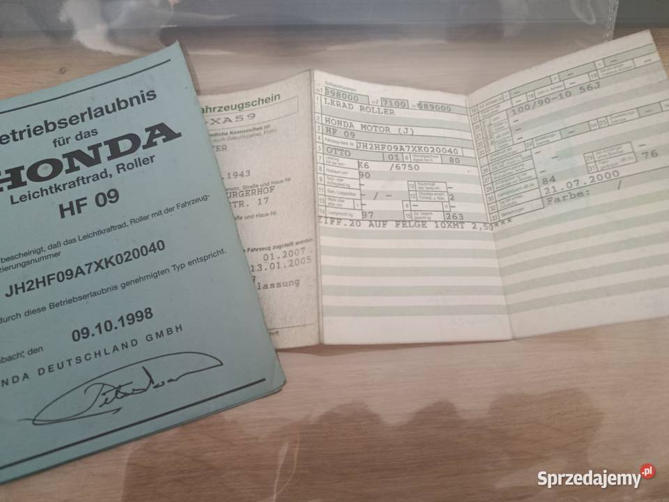 Honda Shadow 9050 części wszystkie rama z Warszawa