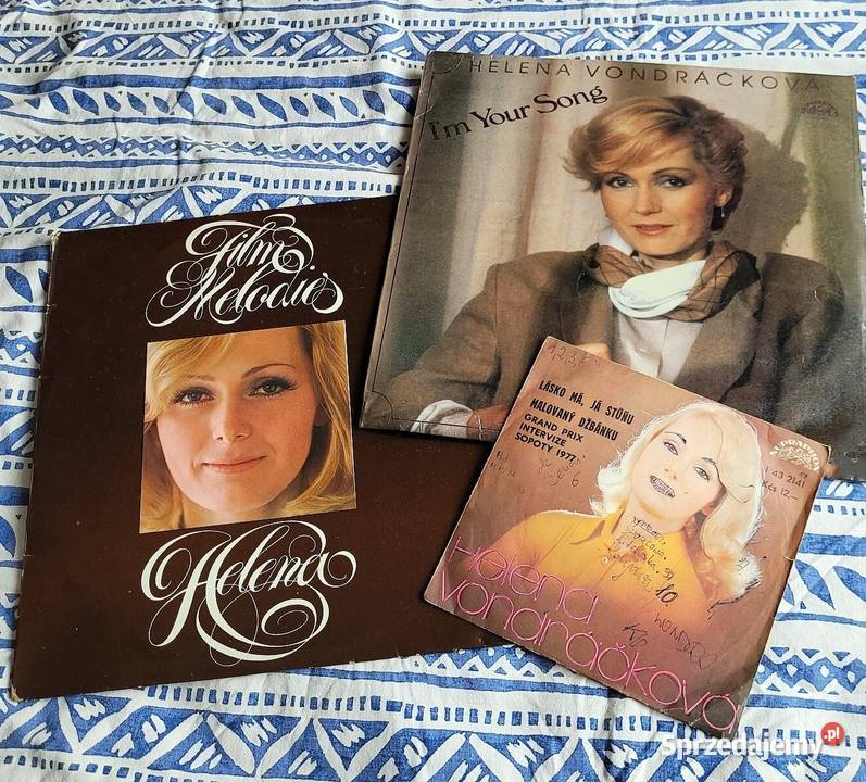 Helena Vondrackova dwie płyty singiel Malowanym Chełmno