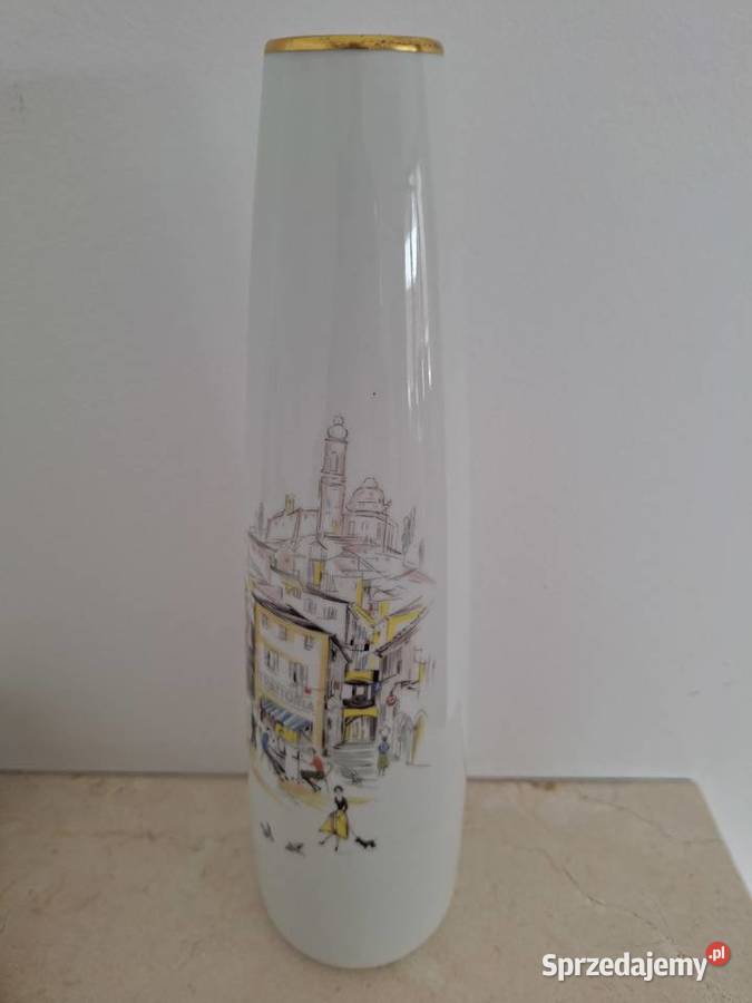 Rosenthal Hutschenreuther Selb Bavaria Wazon pomorskie Gdańsk