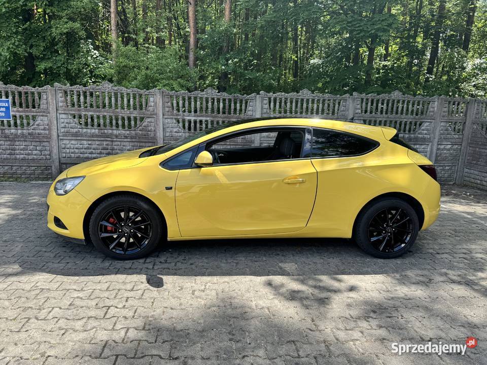 Opel Astra J GTC 16 Turbo Astra śląskie Zawiercie sprzedam