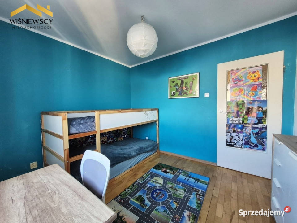 Słoneczne mieszkanie 3pokojowe z balkonem Piętro 4 Elbląg