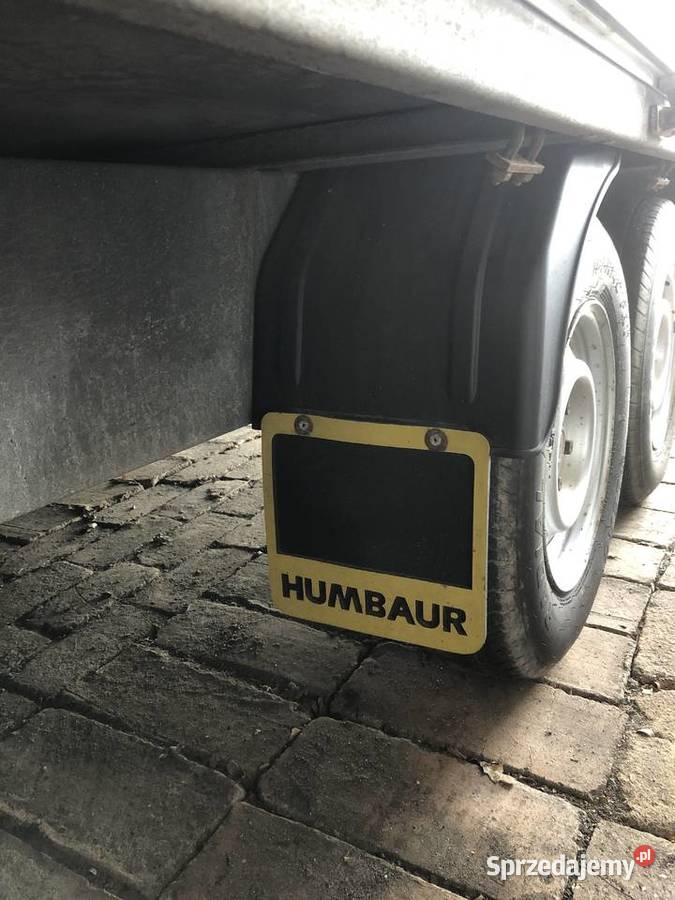 Przyczepa laweta platforma Humbaur 2020r Dmc