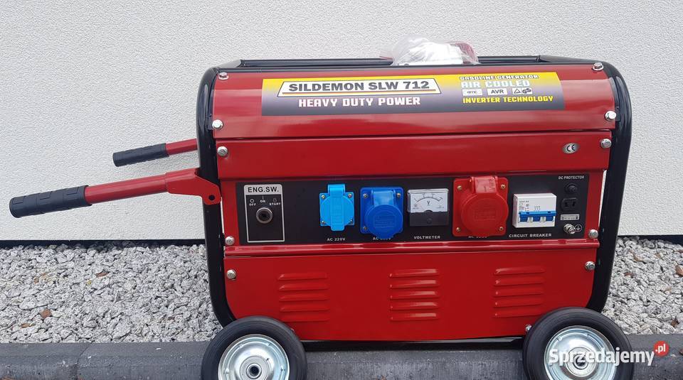 Agregat generator prądotwórczy SILDEMON SLW 712 sprzedam