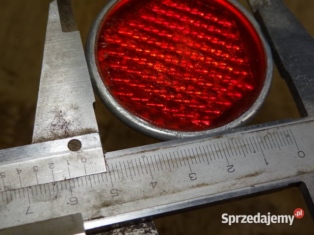 odblask czerwone szkło MZ AWO IFA Simson org DDR Żary