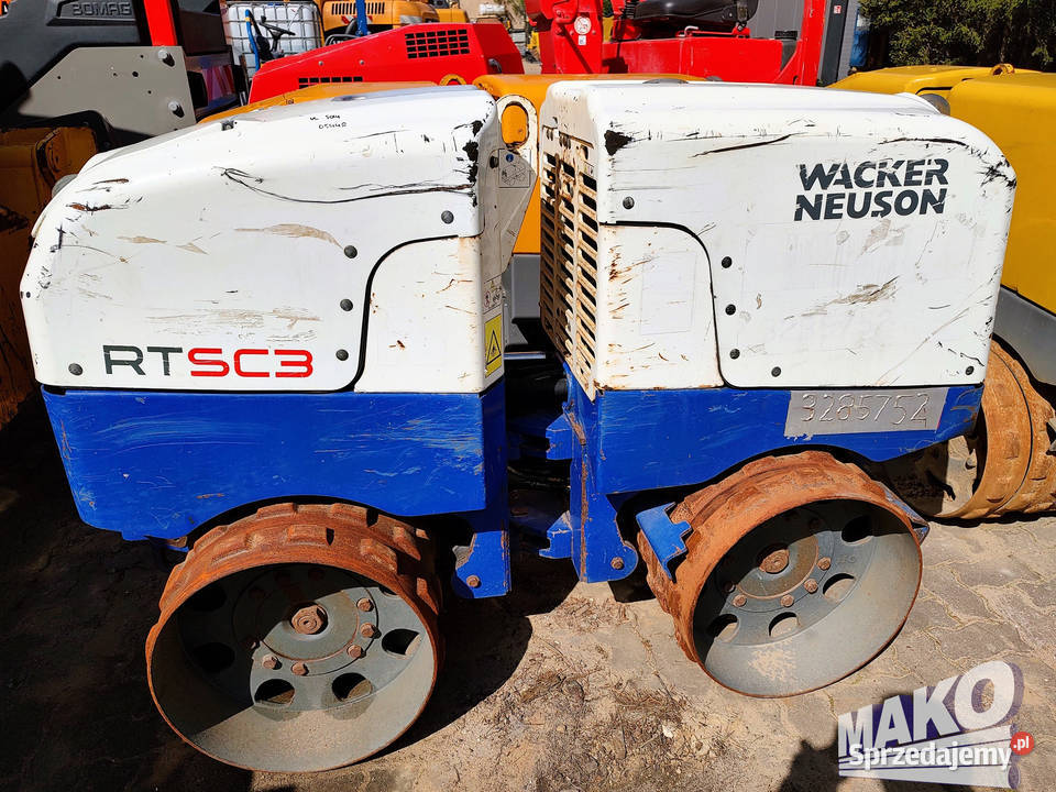 Wacker Neuson RTSC3 2016 r 473 mtg RT SC3 Walec Ostrowiec Świętokrzyski