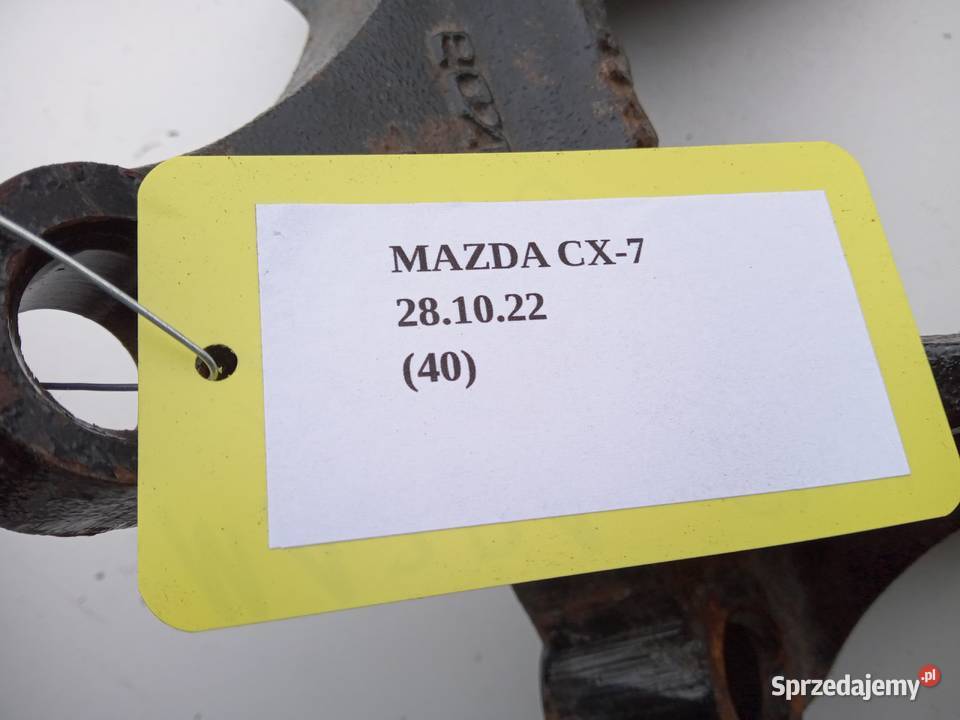 ŁAPA SILNIKA MOCOWANIE MAZDA CX7 22 D osobowe wielkopolskie Nowy Tomyśl sprzedam