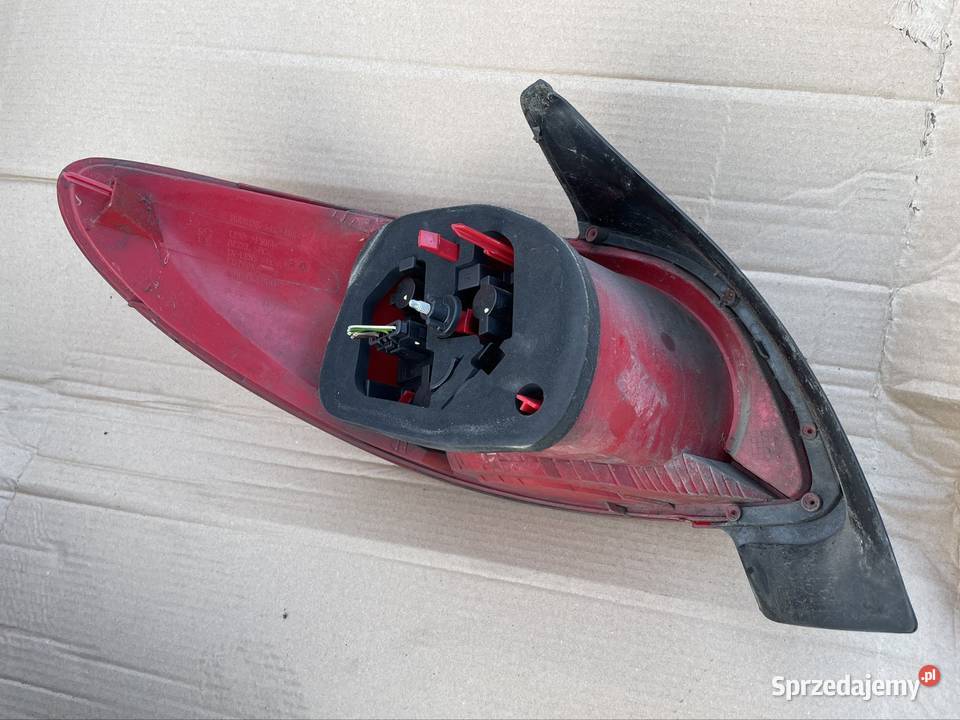 Lampa tył tylna lewa prawa peugeot 206 plus Motoryzacja