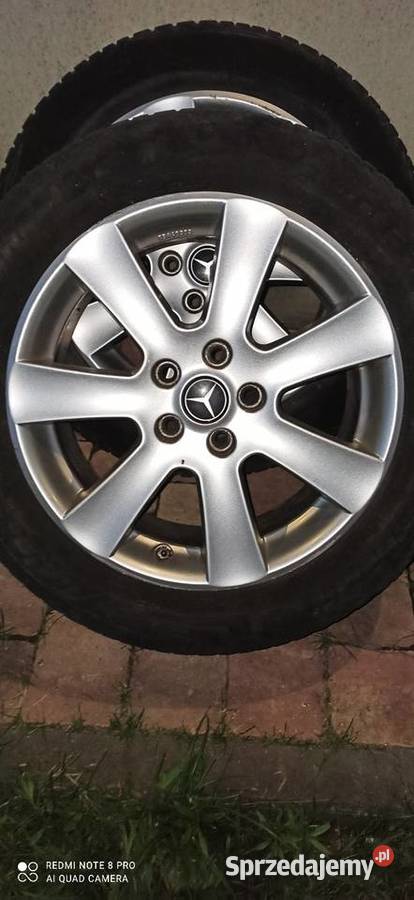 Felgi Barbet Mercedes 17 Vito w638 opony zimowe