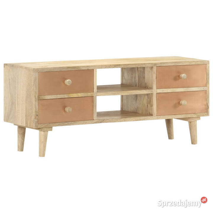 Szafka pod telewizor 110x30x45 lite drewno mango Warszawa