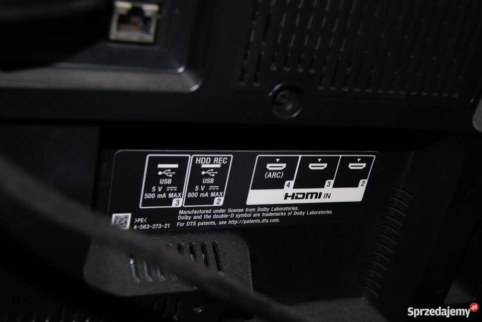 TV Sony Bravia LED 50 mazowieckie Pruszków