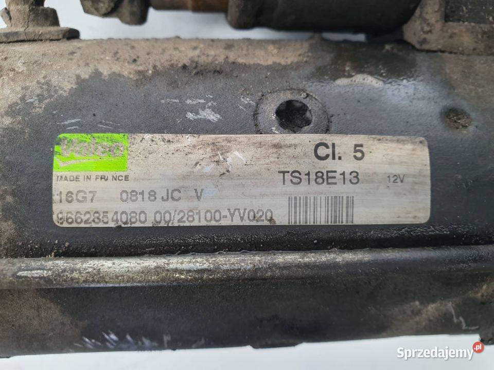 ROZRUSZNIK PEUGEOT BIPPER TS18E13 osobowe kujawsko-pomorskie Lipno