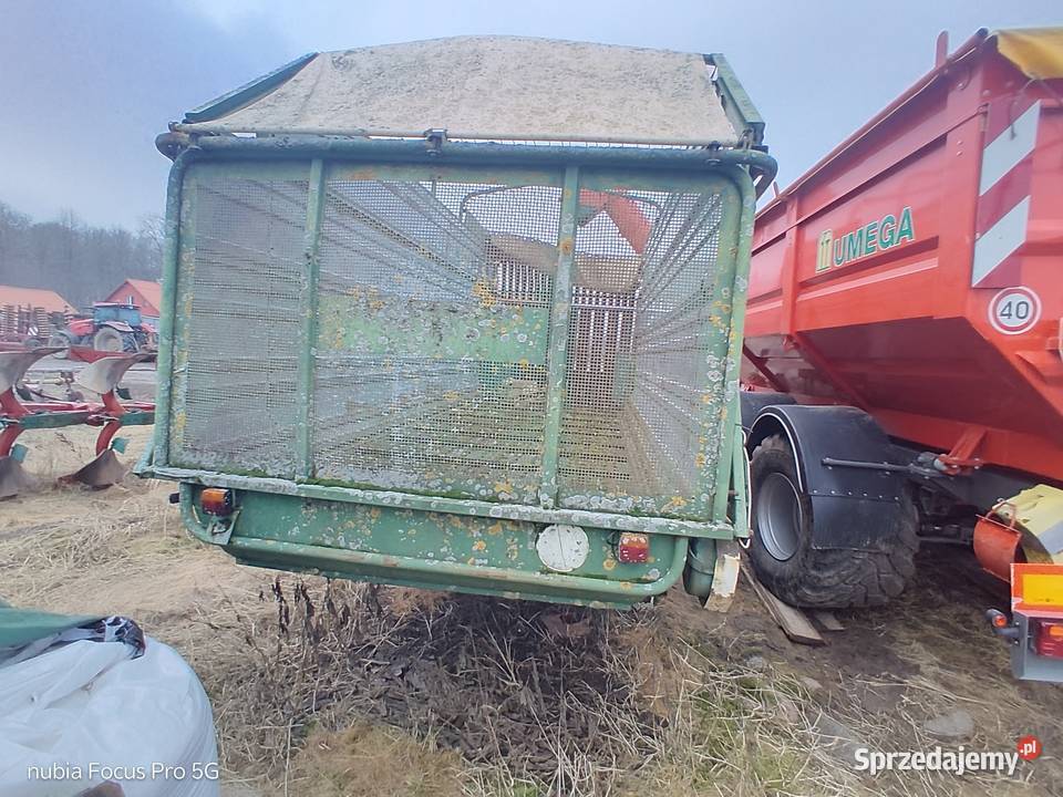 przyczepa samozbierająca nieuszkodzony Sępopol
