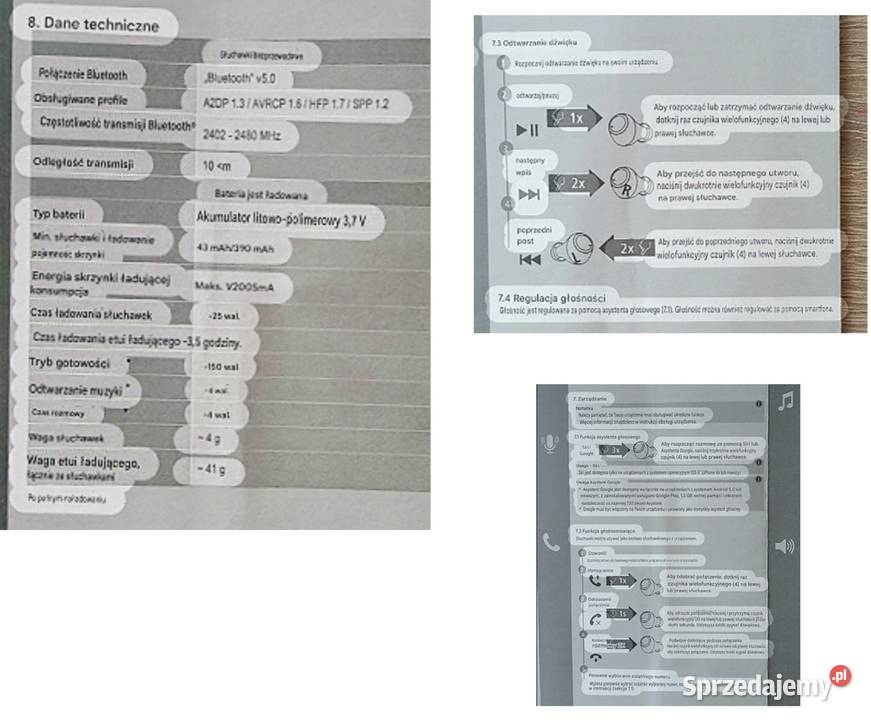 Słuchawki HAMA dokanałowe wielkopolskie