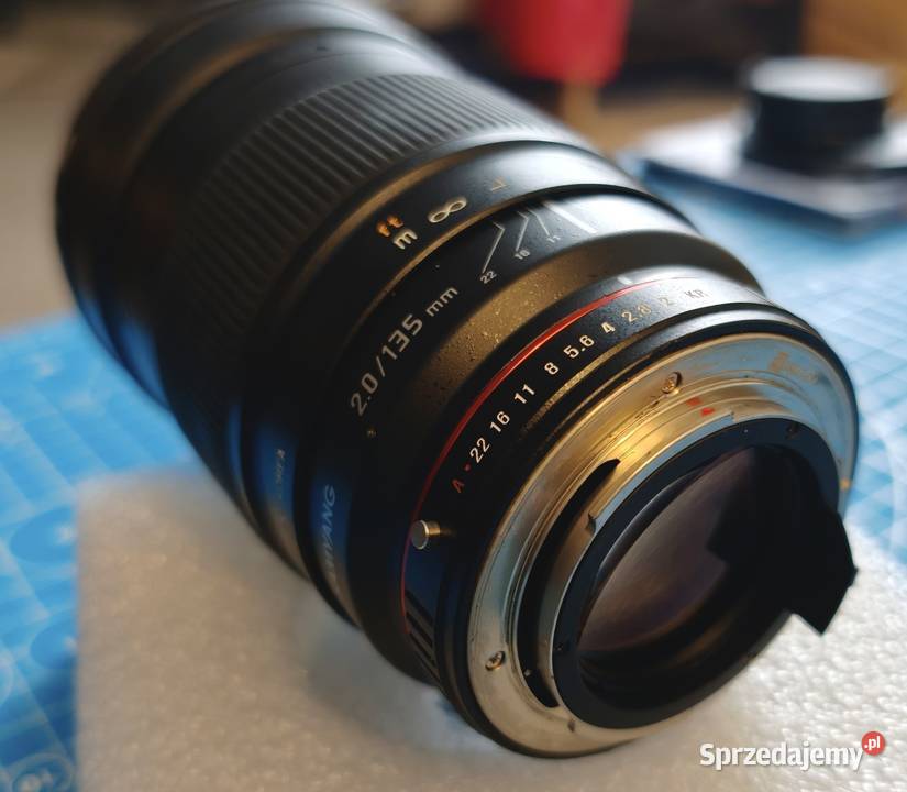 Obiektyw Samyang 135mm f2 ED UMC Pentax K Mszczonów