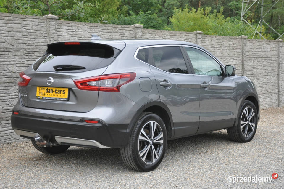 Nissan Qashqai 13T 140 LED Kamera 360 Navi szary Dąbrowa Górnicza
