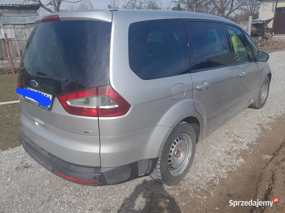 Ford Galaxy mk3 20 tdci srebrny Piekoszów