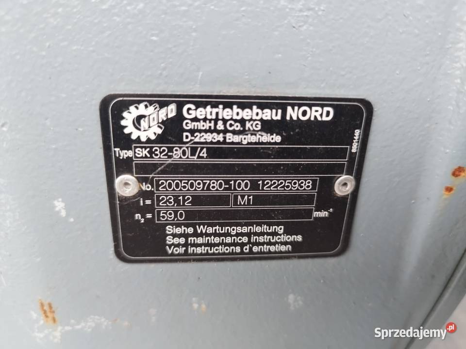 Silnik przekładniowy Motoreduktor Nord SK 32 Pozostałe Strzyżew
