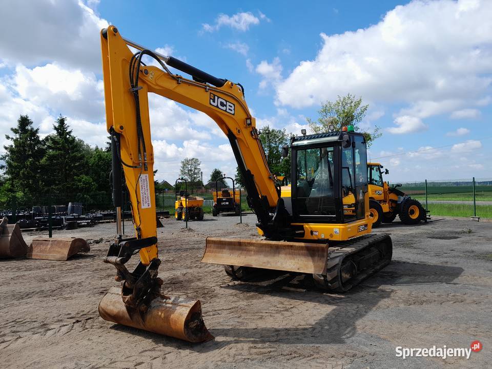 KOPARKA GĄSIENICOWA 9 TON JCB CAT KUBOTA VOLVO Ramię wyburzeniowe wielkopolskie Krotoszyn