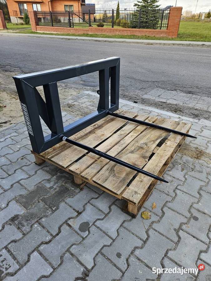 PROMO Widły do transportu bel siana słomy nieuszkodzony Mroczków Duży