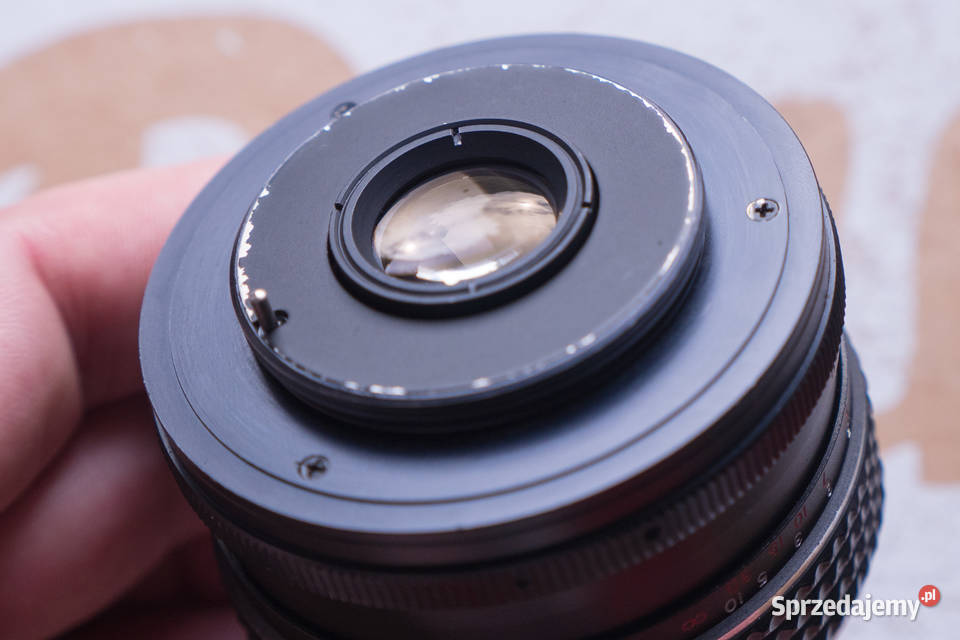 Obiektyw szerokokątny Exactar 35mm f28 M42 Szramowo
