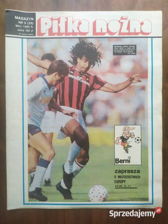 Piłka Nożna Magazyn rocznik 1988 kompletny Łódź sprzedam