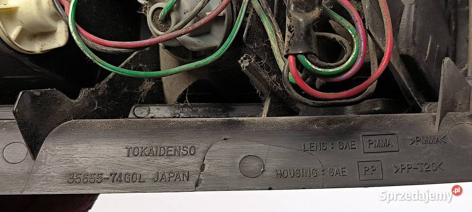 LAMPA LEWA TYŁ SUZUKI IGNIS osobowe Lipno