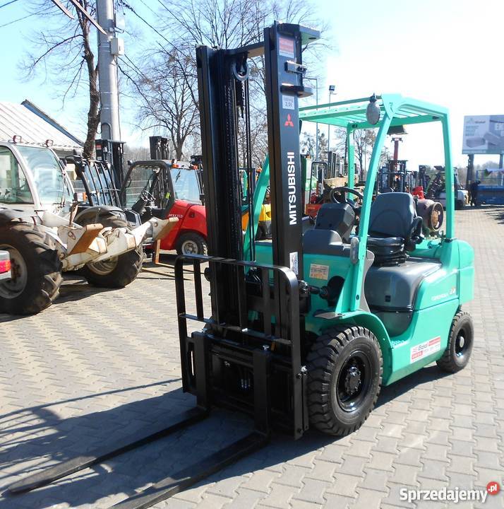 Wózek widłowy czołowy Mitsubishi FG25N 2012 LPG sprzedam