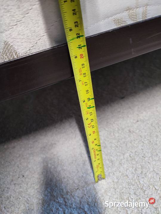 Stylowe łóżko kontynentalne do sypialni 150cm