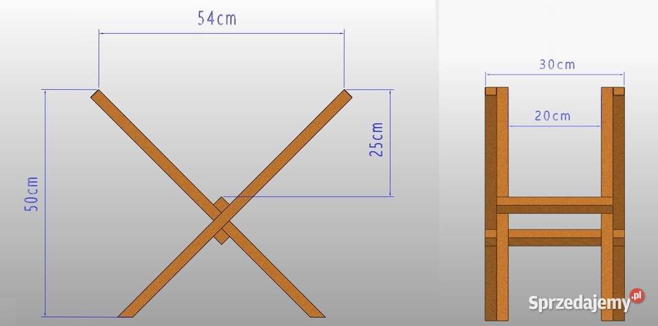 Stojak drewno kominkowe koszt stelaż opałowe Jeżowe