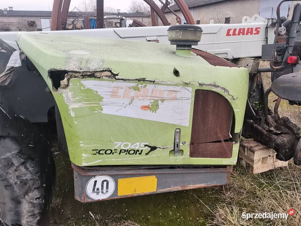Claas Scorpion 7045 Układ planetarny wielkopolskie Wilkowo