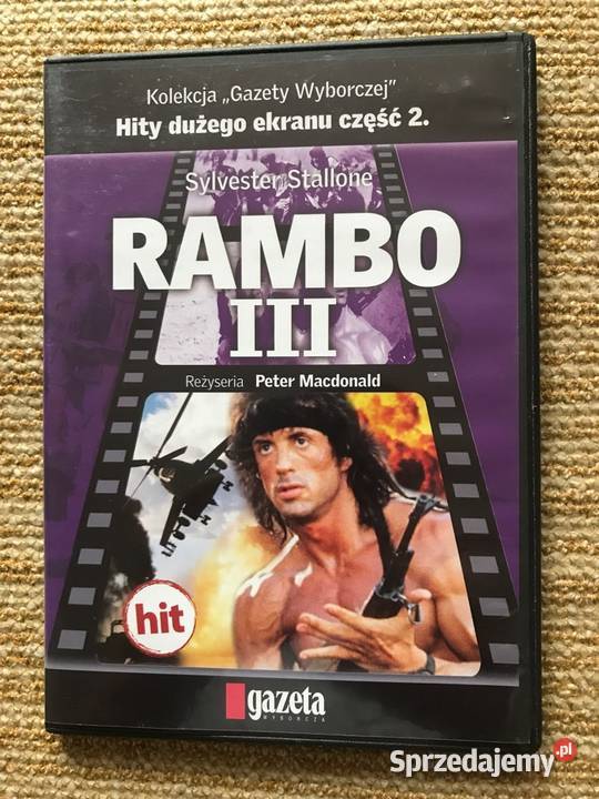 Rambo 3 dvd DVD Warszawa